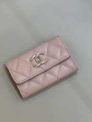 Chanel 23S Wallet in Pink 11x8.5x3cm - 2