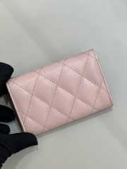 Chanel 23S Wallet in Pink 11x8.5x3cm - 3