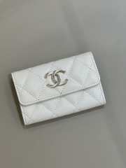 Chanel 23S Wallet in White 11x8.5x3cm - 1