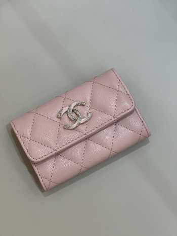 Chanel 23S Wallet in Pink 11x8.5x3cm