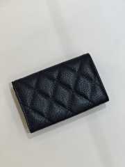 Chanel 23S Wallet in Black 11x8.5x3cm - 2