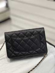 Chanel small Woc 23s in black 19x3x12cm - 6