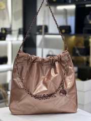 Chanel 22s bag in copper 30x30x8cm - 1