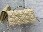 Lady Dior Pearl Hand Messenger Bag in beige 21x11x5cm - 2