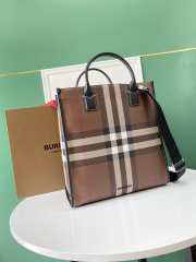 Burberry Check Tote Bag 37x35x14cm - 6