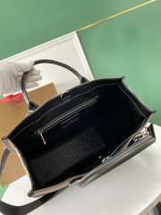 Burberry Check Tote Bag 37x35x14cm - 4