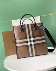 Burberry Check Tote Bag 37x35x14cm - 3