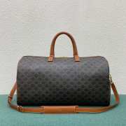 Celine Large Voyage in Triomphe canvas 50x28x22cm - 2