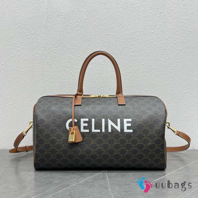 Celine Large Voyage in Triomphe canvas 45x23x21cm - 1