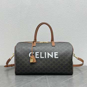 Celine Large Voyage in Triomphe canvas 45x23x21cm