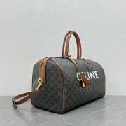 Celine Large Voyage in Triomphe canvas 45x23x21cm - 6