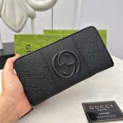 Gucci 666084 Small Wallet in black 19x10x2.5cm - 2