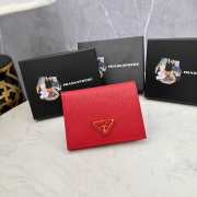 Prada Small Wallet 10x9x2cm 4 colors - 5