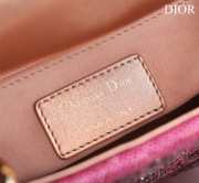 Lady Dior Micro pink 17x15x7cm - 3