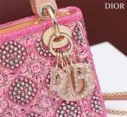 Lady Dior Micro pink 17x15x7cm - 2