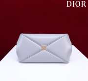 Dior small handbag in purple 22x12x12cm - 6