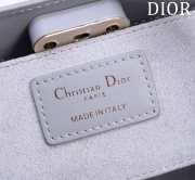 Dior small handbag in purple 22x12x12cm - 2