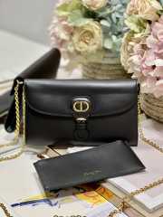 Dior Bobby East-West Pouch in black 21.5×12×4cm  - 1