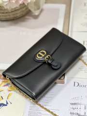 Dior Bobby East-West Pouch in black 21.5×12×4cm  - 4