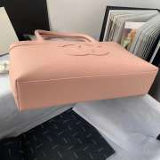 Chanel medallion tote in peach 30x21x8cm - 2