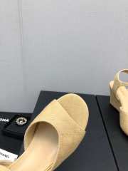 Chanel Sandal 9cm in brown 5 colors - 2