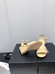 Chanel Sandal 9cm in brown 5 colors - 4