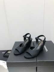 Chanel Sandal 9cm in black 5 colors - 1