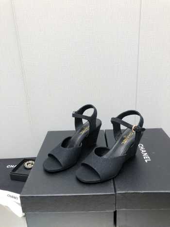 Chanel Sandal 9cm in black 5 colors