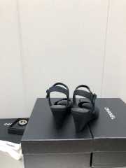 Chanel Sandal 9cm in black 5 colors - 6