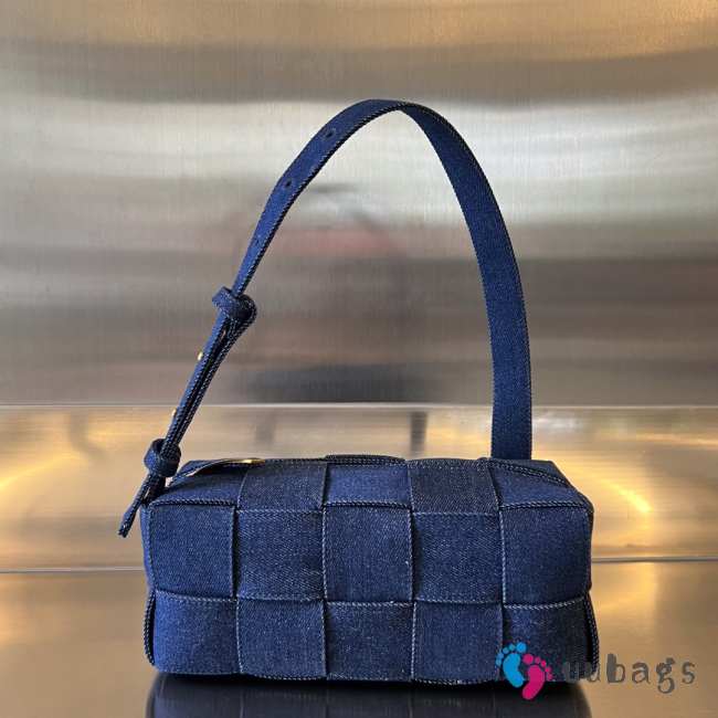 Bottega Veneta Brick 520 denim 23.5x10x10cm - 1