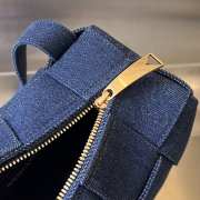 Bottega Veneta Brick 520 denim 23.5x10x10cm - 5