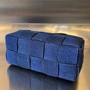 Bottega Veneta Brick 520 denim 23.5x10x10cm - 4