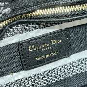 Dior Lady in black 26x13.5x5cm - 2