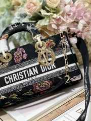 Dior Lady in black 26x13.5x5cm - 5