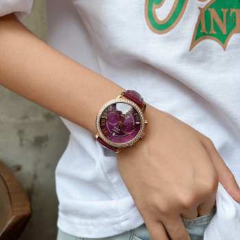 Omega purple watch 