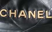 Chanel 22 Shopping Tote bag in black 48x45x10cm - 2