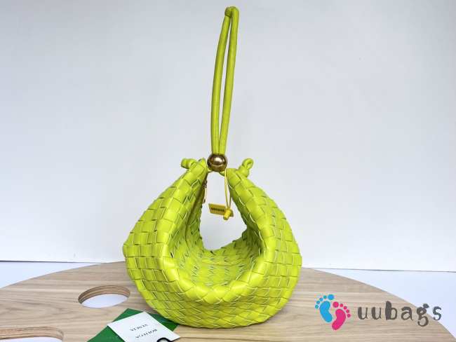 Bottega Veneta Turn Pouch in yellow green  40x3x24cm - 1