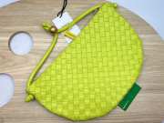 Bottega Veneta Turn Pouch in yellow green  40x3x24cm - 5