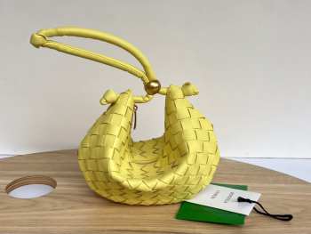 Bottega Veneta Turn Pouch in Yellow 29x3x19cm