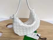 Bottega Veneta Turn Pouch in White 29x3x19cm - 4