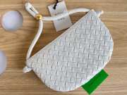 Bottega Veneta Turn Pouch in White 29x3x19cm - 3