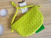 Bottega Veneta Turn Pouch in Yellow Green 29x3x19cm - 4