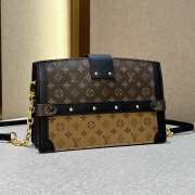 Louis Vuitton Trunk Clutch Monogram Canvas Handbag - 6