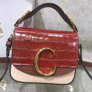 Chloe Logo C S1160 in red 16.5x14x5cm - 3