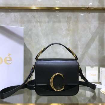 Chloe Logo C S1160 in black 16.5x14x5cm