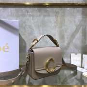 Chloe Logo C S1160 in gray 16.5x14x5cm - 2