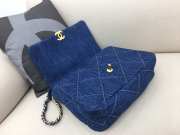 Chanel 19 bag denim 36cm - 4