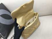 Chanel 19 Maxi Flap Bag in Gold 30cm - 6