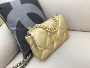 Chanel 19 Maxi Flap Bag in Gold 30cm - 2