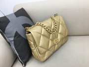 Chanel 19 Maxi Flap Bag in Gold 36cm - 6